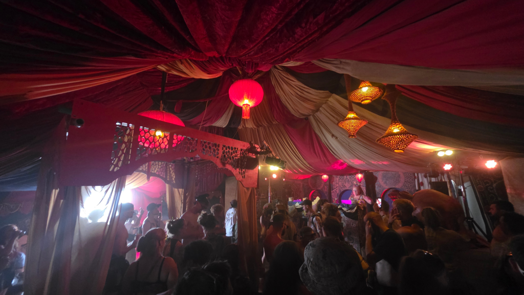 The Pomegranate Parlour in Old Town at Boomtown Festival 